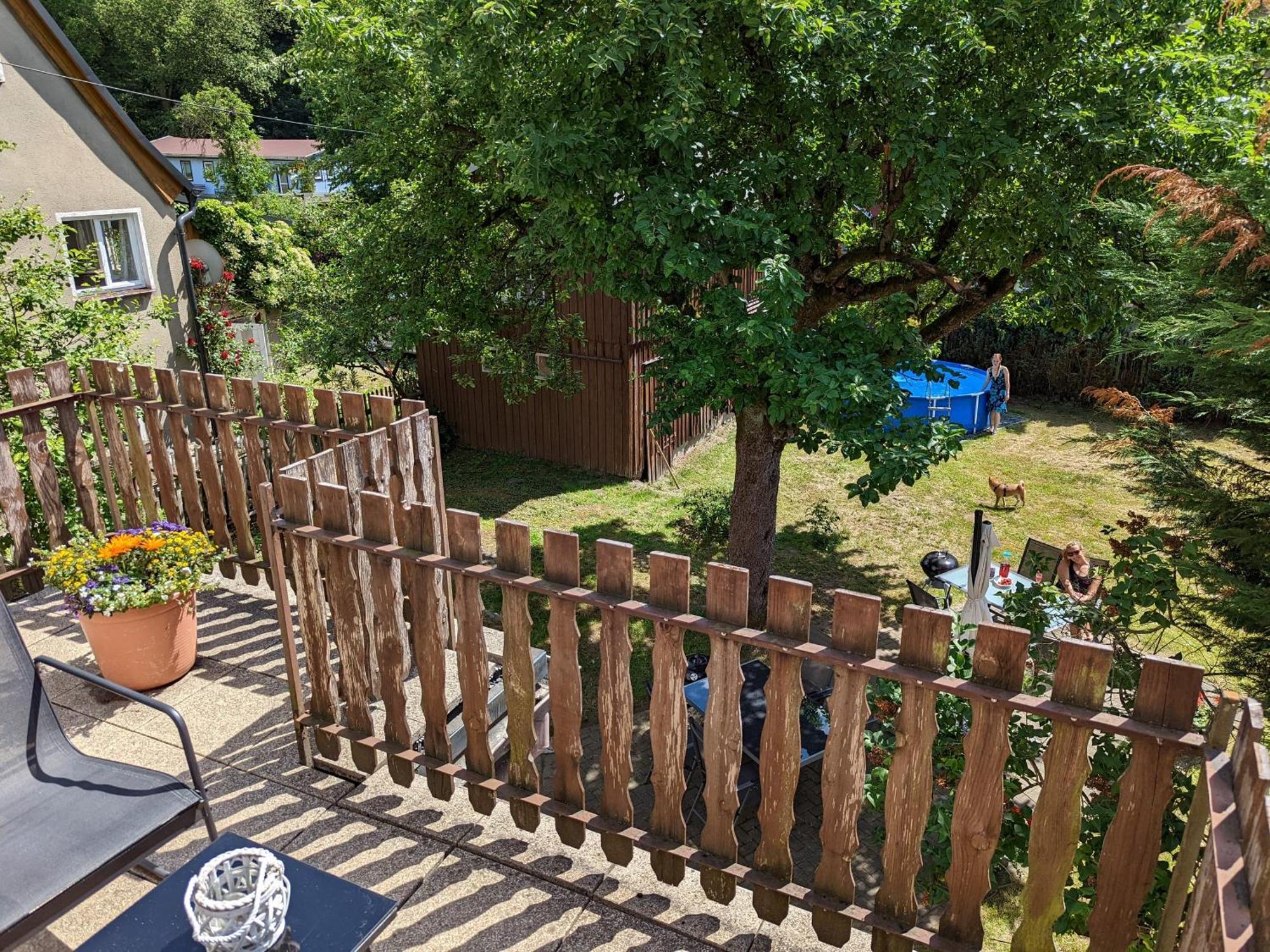 H1 - Urlaubsmagie - Pool & Terrasse Zum Entspannen Sebnitz Dış mekan fotoğraf