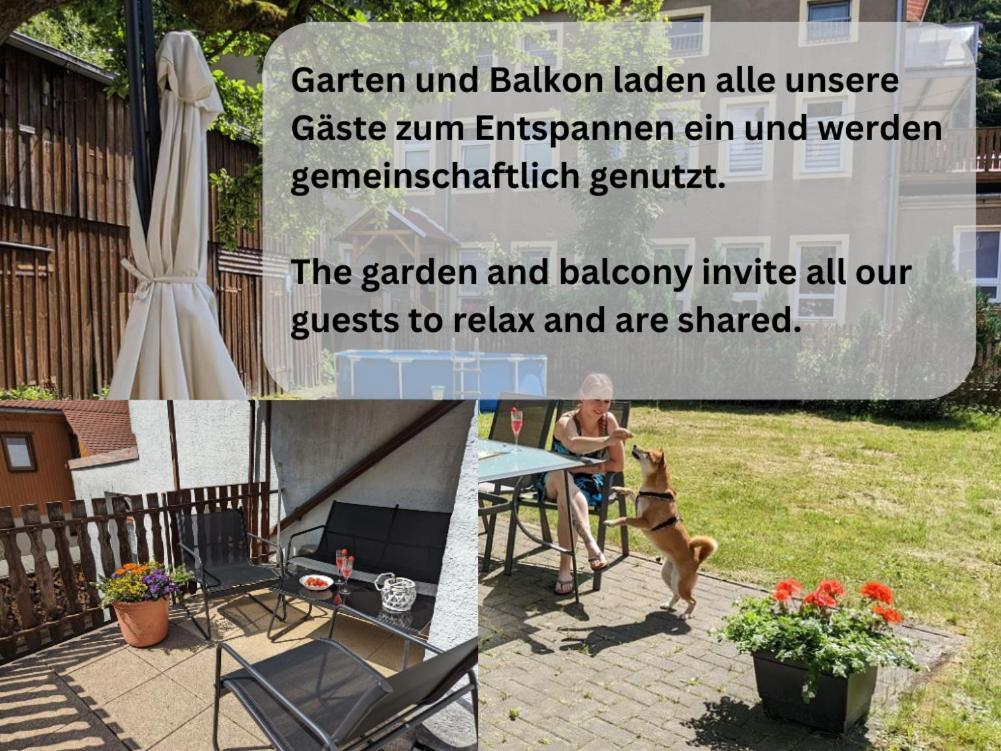 H1 - Urlaubsmagie - Pool & Terrasse Zum Entspannen Sebnitz Dış mekan fotoğraf
